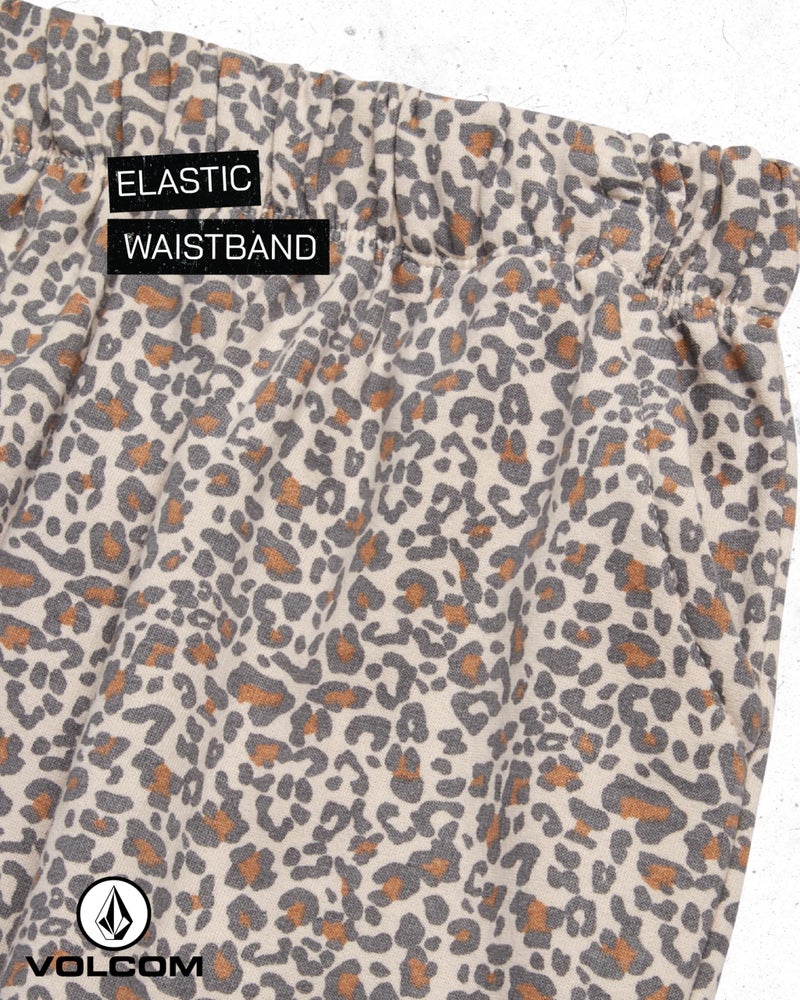 Volcom Girls Sweatpants Set - 2 Piece Fleece Fashion Crewneck Sweatshirt and Jogger Sweatpants for Girls Matching Set, Size 12, Taupe - Image 5