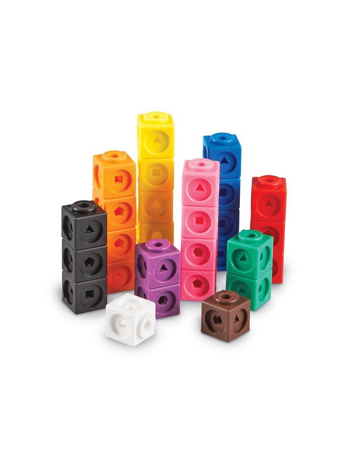 Beauenty 100-Piece Mathlink Cubes - Image 2