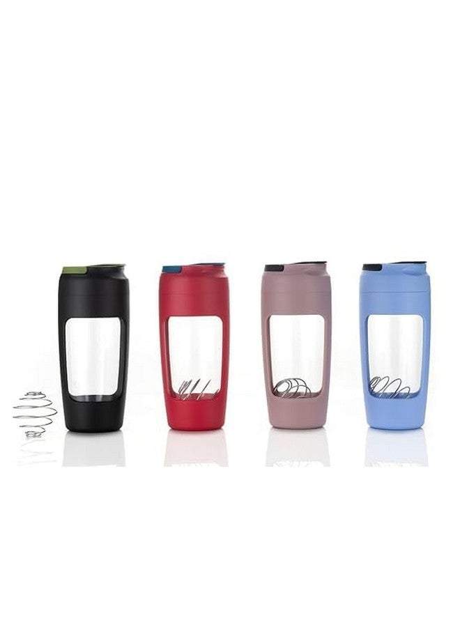 SHOPECOM SHOPECOM Water and Shaker Bottle for Men Women at Gym Cycling Walking Protein Shake Gym Sipper Bottle Protein Shaker Sipper Bottle Ideal for Protein (600 ML)(1 pcs)  - Image 1