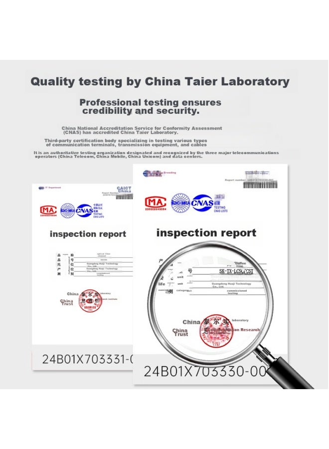 Sk-link Fiber Optic Patch Cable, Lc-fc Telecom-grade Single-mode Dual-core Fc-lc Gigabit/10gbps Upc Fiber Optic Cable, Data Center Pigtail, Low Zero Halogen, Sk-txsm 2 Meters - Image 2