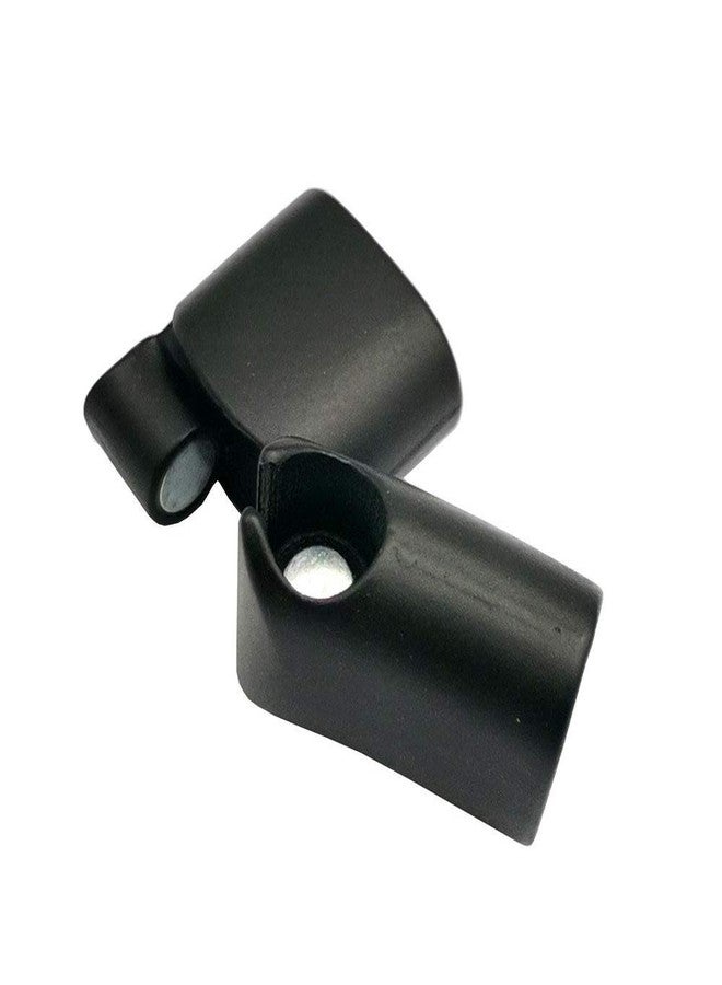 shapesbyX Pack 10 Magnetic Clasps and Closure for Bracelet Making Leather Cord End Hole (Matte Black, 12mmx6mm) - Image 3