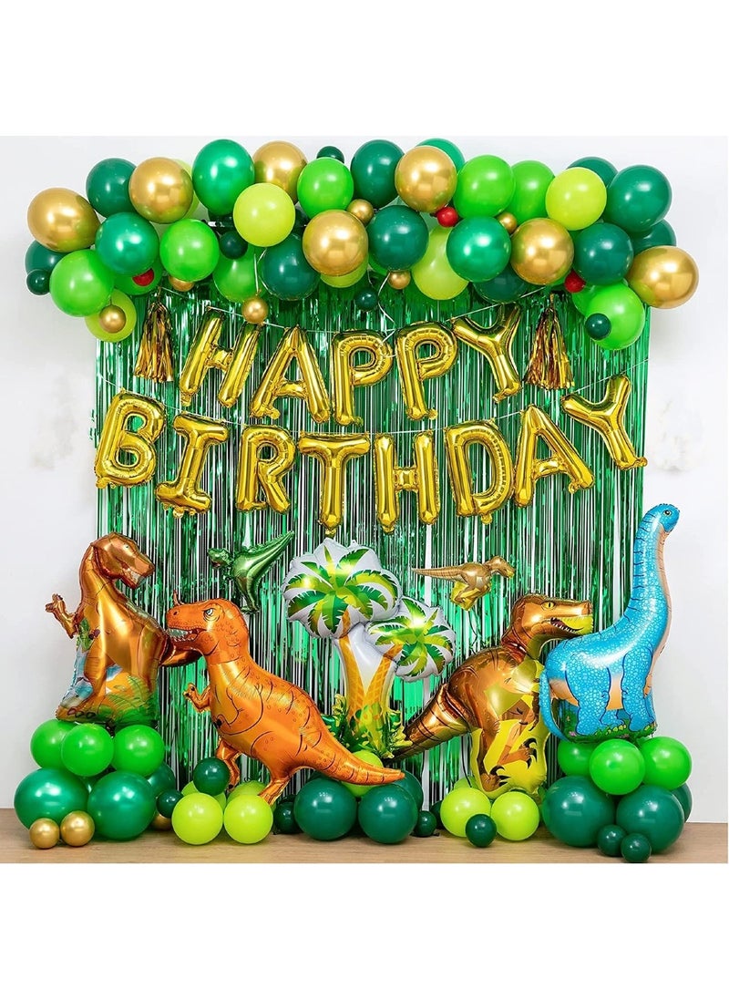 Bkmc Mold Green Luxury Birthday Party Decoration Balloon Set 