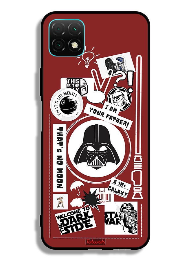 Tolwak Huawei nova Y60 Protective Case Cover Welcome To The Dark Side Sticker - Image 2