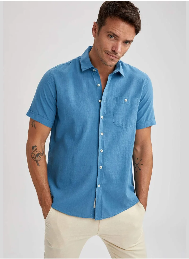 DeFacto Regular Fit Short Sleeve Shirt