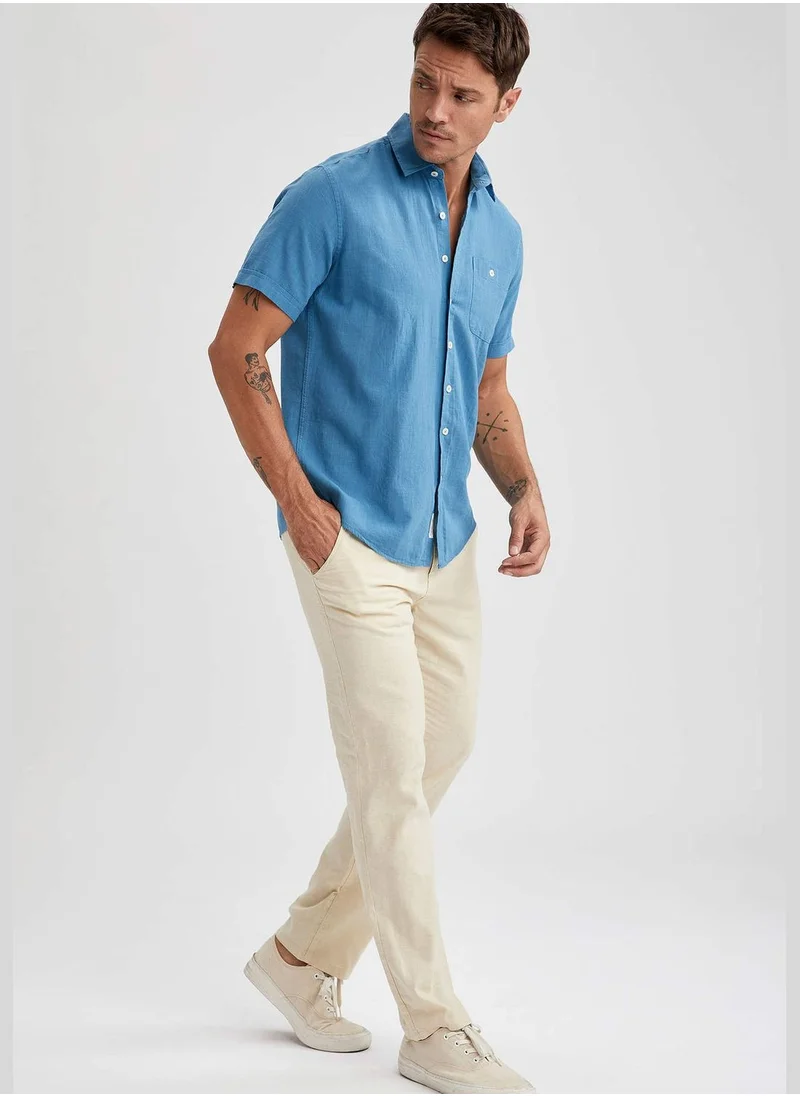 DeFacto Regular Fit Short Sleeve Shirt