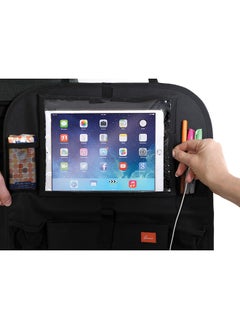 dreambaby Car Back Seat Organiser With Tablet Holder - Black  - Image 2
