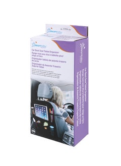 dreambaby Car Back Seat Organiser With Tablet Holder - Black  - Image 4