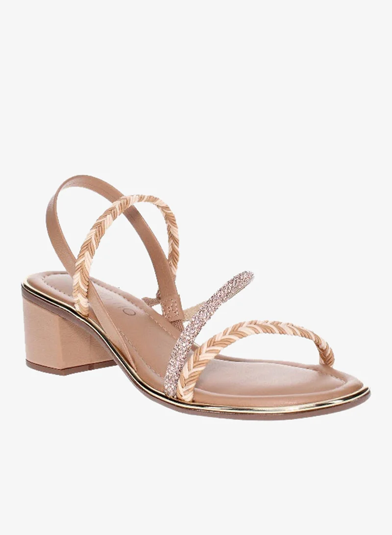 Beira Rio Multi Heels Sandal for Women – Stylish Ladies Heel Sandals & Sling Back Heels for Girls for Women | Best Price UAE