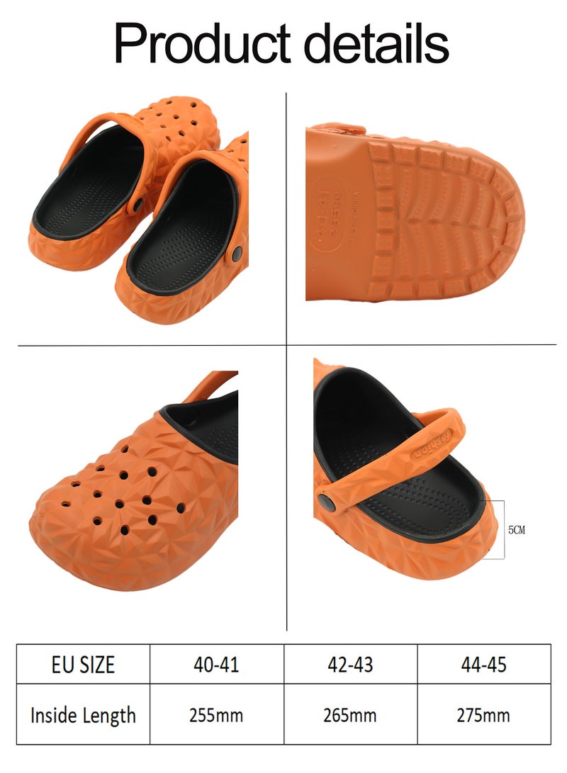 Men's Clogs Shoes Casual Sandals Comfort Slip-on Outdoor Beach Slippers  - Image 2