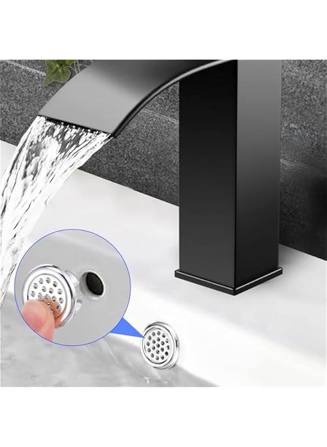 8 PCS Sink Overflow Trim Ring, Electroplating Sink Overflow Drain Cover Bathroom Round Basin Cover Vanity Sink Overflow Cap Small Sink Insert for Kitchen  - Image 2