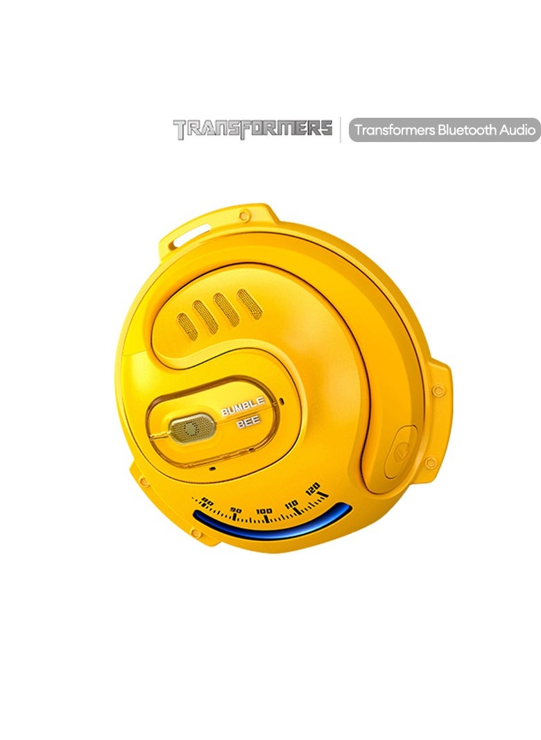 TRANSFORMERS Transformers TF-T07 TWS Wireless Headphones Bluetooth 5.4 Yellow Game Sports  - Image 1