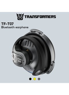 TRANSFORMERS Transformers TF-T07 TWS Wireless Headphones Bluetooth 5.4 Yellow Game Sports  - Image 3
