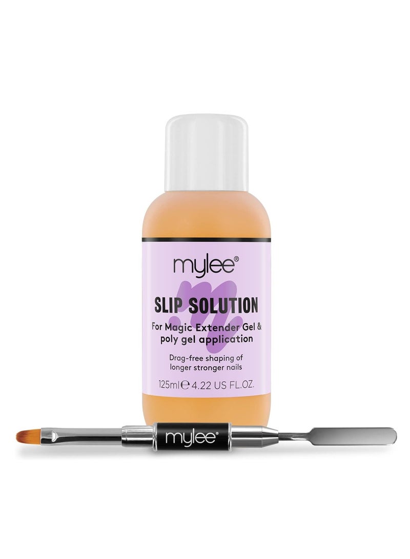 مايلي مجموعة بناء الأظافر الجل ماجيك إكستيندر محلول انزلاقي 125 مل وأداة مزدوجة الأطراف مع أطراف ووصلات أظافر بالأشعة فوق البنفسجية LED - Image 1