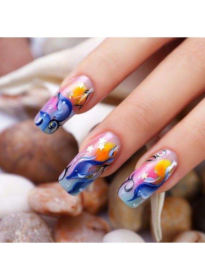 مايلي مجموعة بناء الأظافر الجل ماجيك إكستيندر محلول انزلاقي 125 مل وأداة مزدوجة الأطراف مع أطراف ووصلات أظافر بالأشعة فوق البنفسجية LED - Image 4