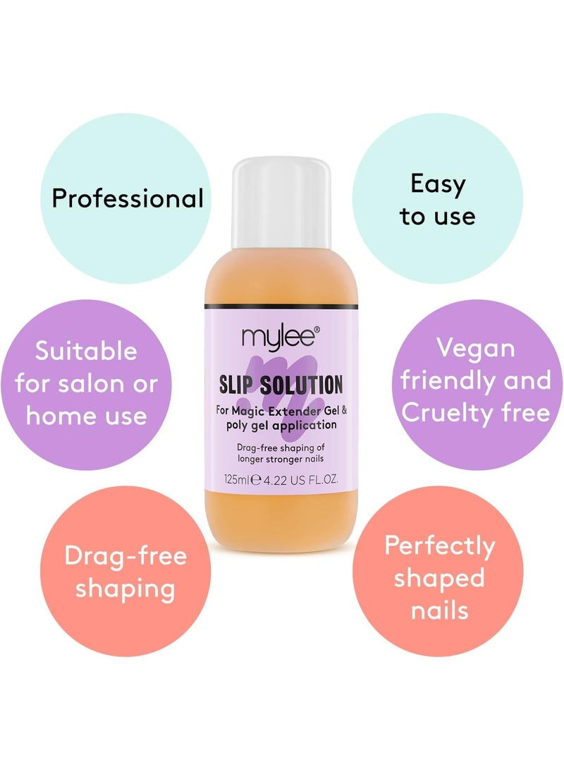 مايلي مجموعة بناء الأظافر الجل ماجيك إكستيندر محلول انزلاقي 125 مل وأداة مزدوجة الأطراف مع أطراف ووصلات أظافر بالأشعة فوق البنفسجية LED - Image 3