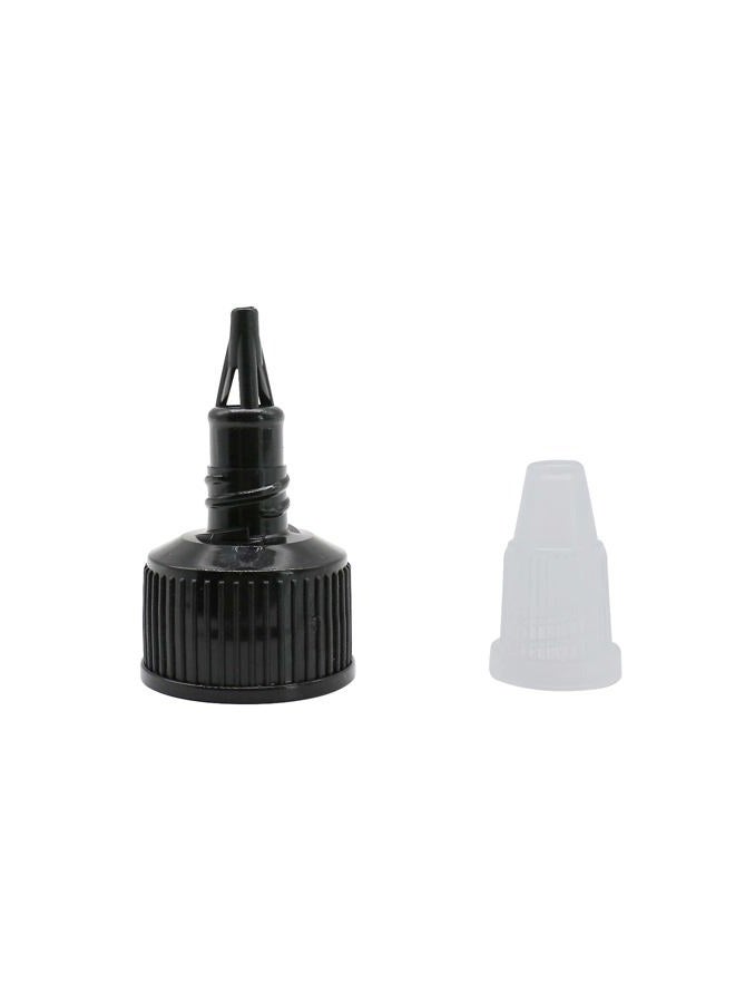HuoHuo Disposable LDPE Plastic Extruded Liquid Bottle. 10 pcs Tattoo Ink, Watercolor Pigment Bottle, Laboratory wash Bottle,Ink Discharge Bottle,Multi Purpose Bottle(30ML/60ML) - Image 5