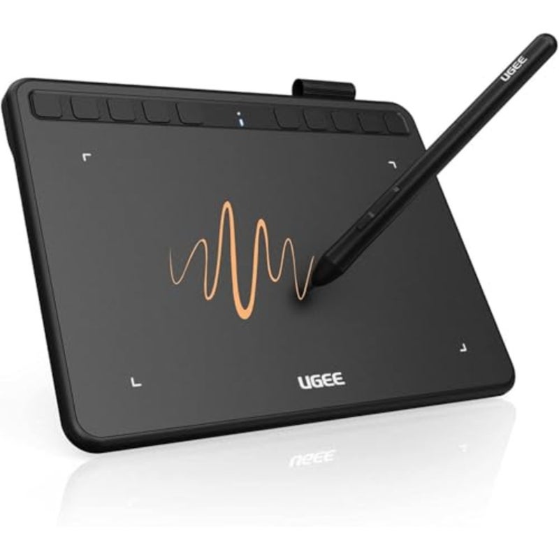 Graphics Drawing Tablet, S640 Battery-Free Stylus Android Windows MacOS with 6.5 x 4 in Working Area Pen Tablet 8192 Pressure Levels with 10 Express Keys Portable for kids, Students - Image 1