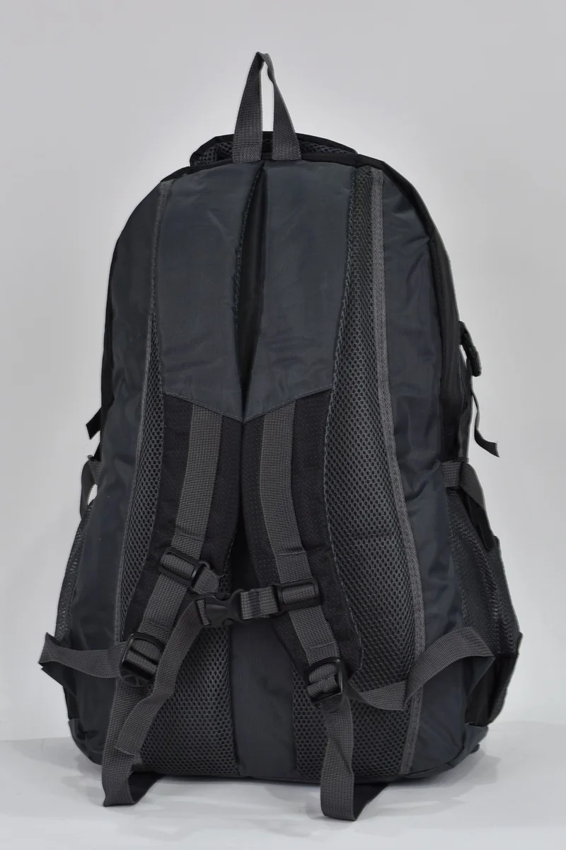 ايلاتي Young Ultra Light Luxury Fabric Multi-Eye Daily Mountaineer Backpack Black 51505