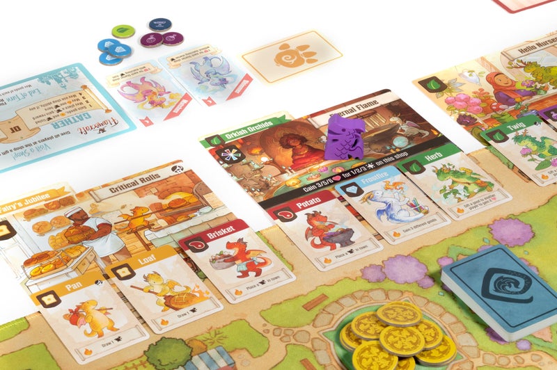 LUCKY DUCK GAMES Flamecraft Board Game - Ignite The Ultimate Fantasy Adventure ! Strategy Game, Fun Family Game for Kids and Adults, Ages 10+, 1-5 Players, 60 Minute Playtime, Made by Lucky Duck Games - Image 3