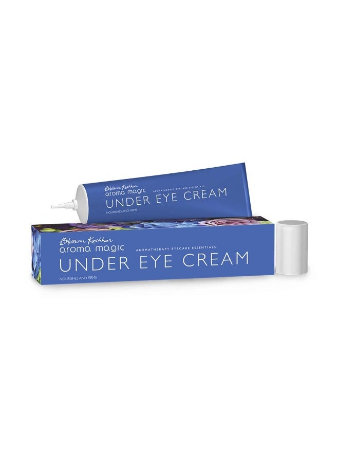 Aroma Magic Under Eye Cream | Nourishes, Reduces wrinkles, repairs & firms the skin, prevents signs of aging | Olive Butter & Rice Bran Oil, Lavender & Rosemary Essential Oils - 20 gm - Image 2