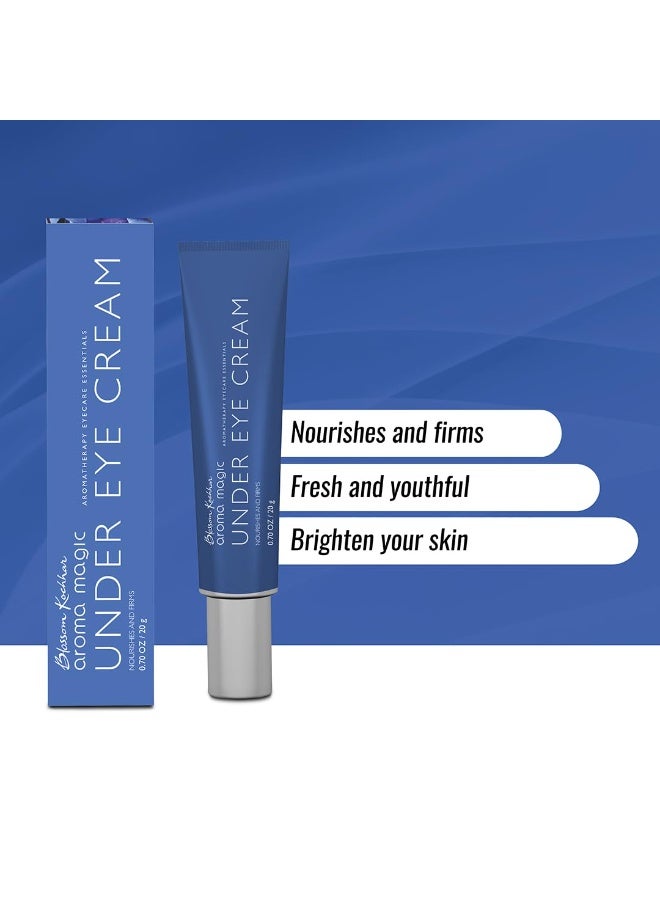 Aroma Magic Under Eye Cream | Nourishes, Reduces wrinkles, repairs & firms the skin, prevents signs of aging | Olive Butter & Rice Bran Oil, Lavender & Rosemary Essential Oils - 20 gm - Image 3