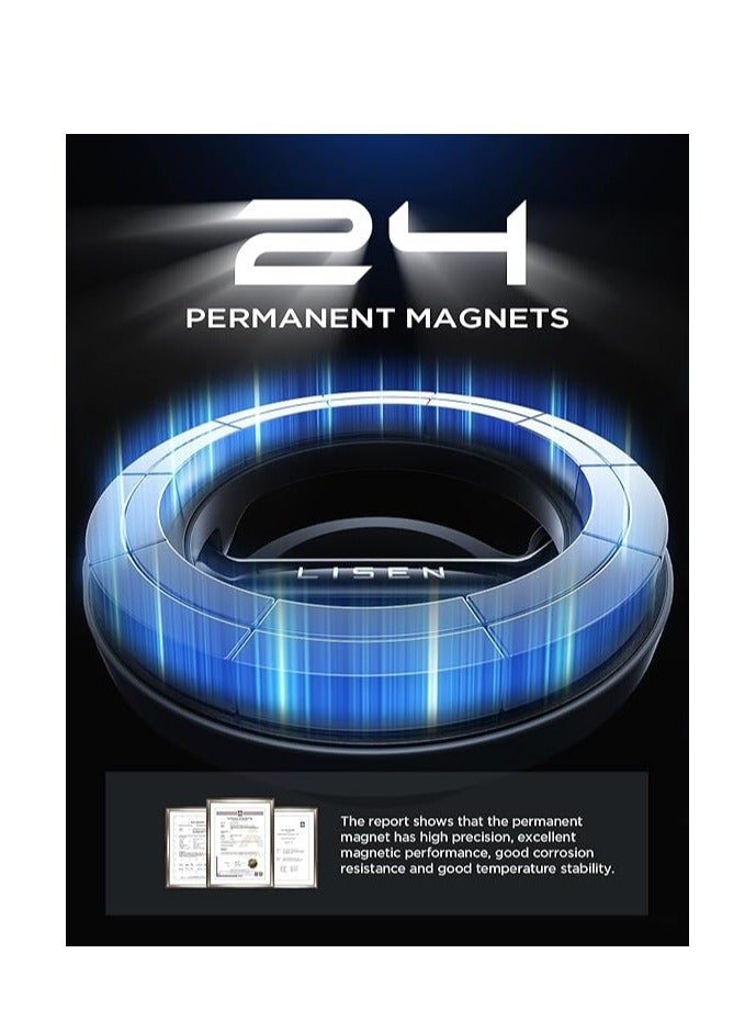 Jmary Magnetic Car Phone Stand For Samsung iPhone Strong Magnets For Magsafe Stable And Shockproof - Image 3