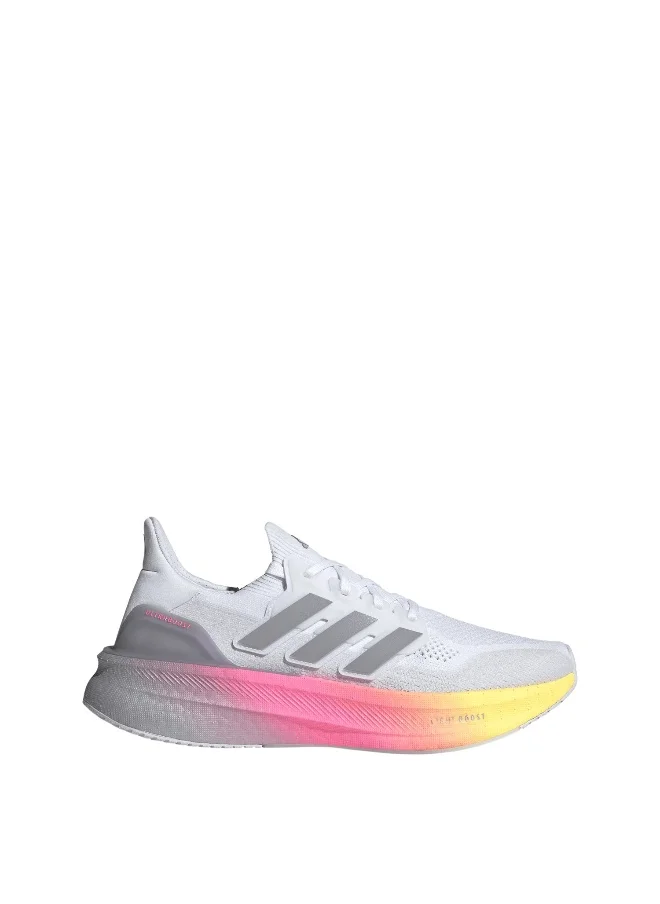 Adidas Adidas Ultraboost 5 White Running Shoes For Men 6