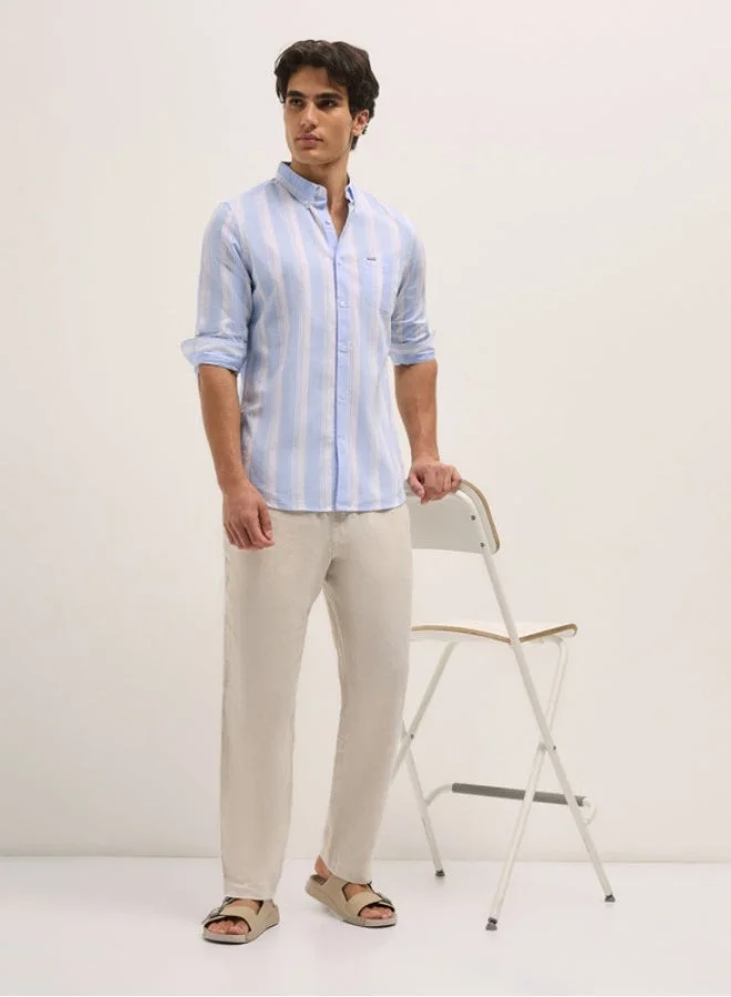 THE BEAR HOUSE  Men's Shirt for Casual and Formal Wear | Classic Button-Down Style for Office, Daily Use, Travel, Events & All-Season Outfits | Versatile & Stylish Wardrobe Essential for Every Occasion for Men | Best Price UAE