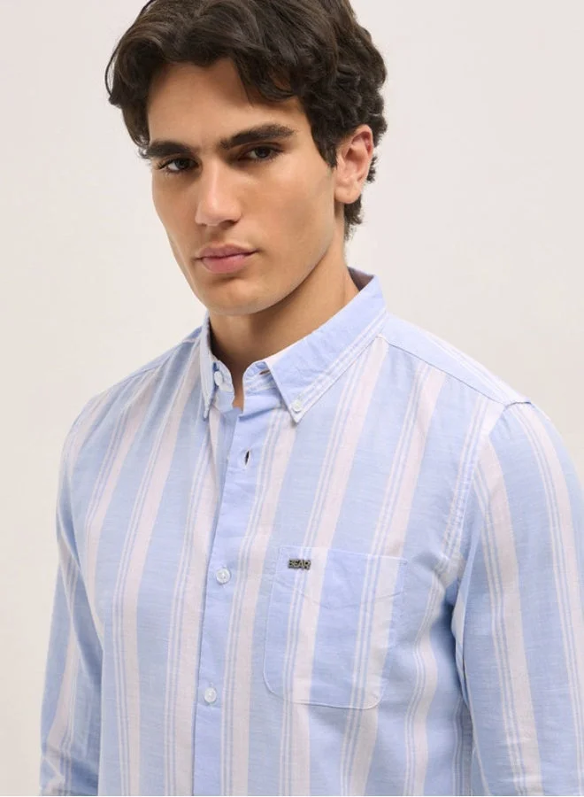 THE BEAR HOUSE  Men's Shirt for Casual and Formal Wear | Classic Button-Down Style for Office, Daily Use, Travel, Events & All-Season Outfits | Versatile & Stylish Wardrobe Essential for Every Occasion for Men | Best Price UAE