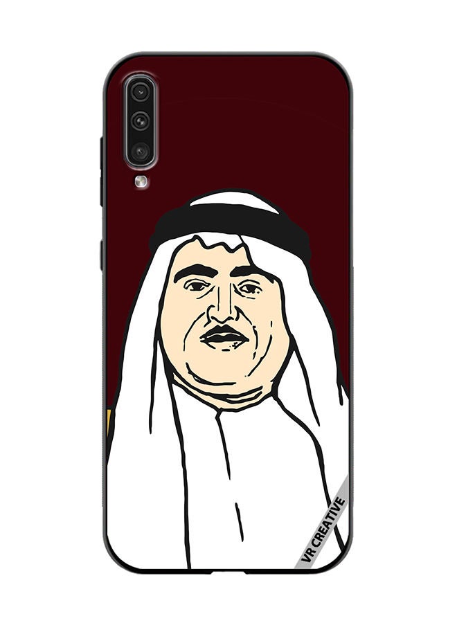 VR CREATIVE Protective Case Cover For Samsung Galaxy A50/A50s Sheikh Khalid Bin Mohammed Al Qasimi Design Multicolour - Image 1