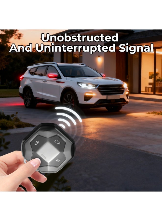 فيتوسي غلاف مفتاح السيارة متوافق مع شيري جيتور T2 ترافلر 2023 2024 – غلاف حماية شفافة من TPU ذات 4 زر - Image 4