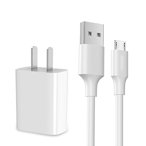 FEIYIU USB Mirror Charging Adapter Cable Cord 6.6ft Fit for Simplehuman Mirror 5" 8" Round Lighted Makeup Mirror - White - Image 1