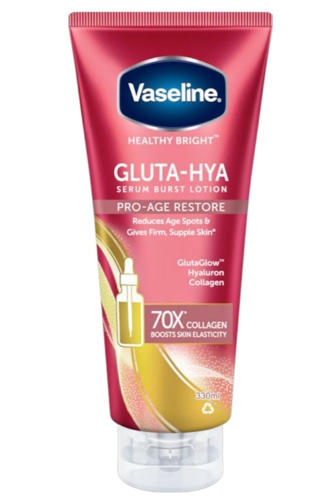 فازلين Gluta And Hya Serum Burst Lotion Pro Age Restore 200 مل