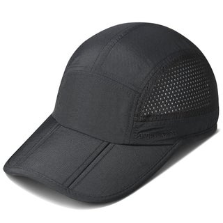 GADIEMKENSD Men Outdoor Hat Reflective Folding Running Sport Hats Summer Cool UPF 50 Sun Unstructured Baseball Caps for Men Women Breathable Light Quick Dry Travel Golf Hat Black - pzsku/ZD82EE92851002DBA52DCZ/45/1749373287/edf88228-65c0-40c5-99d8-d6b595ddea5d
