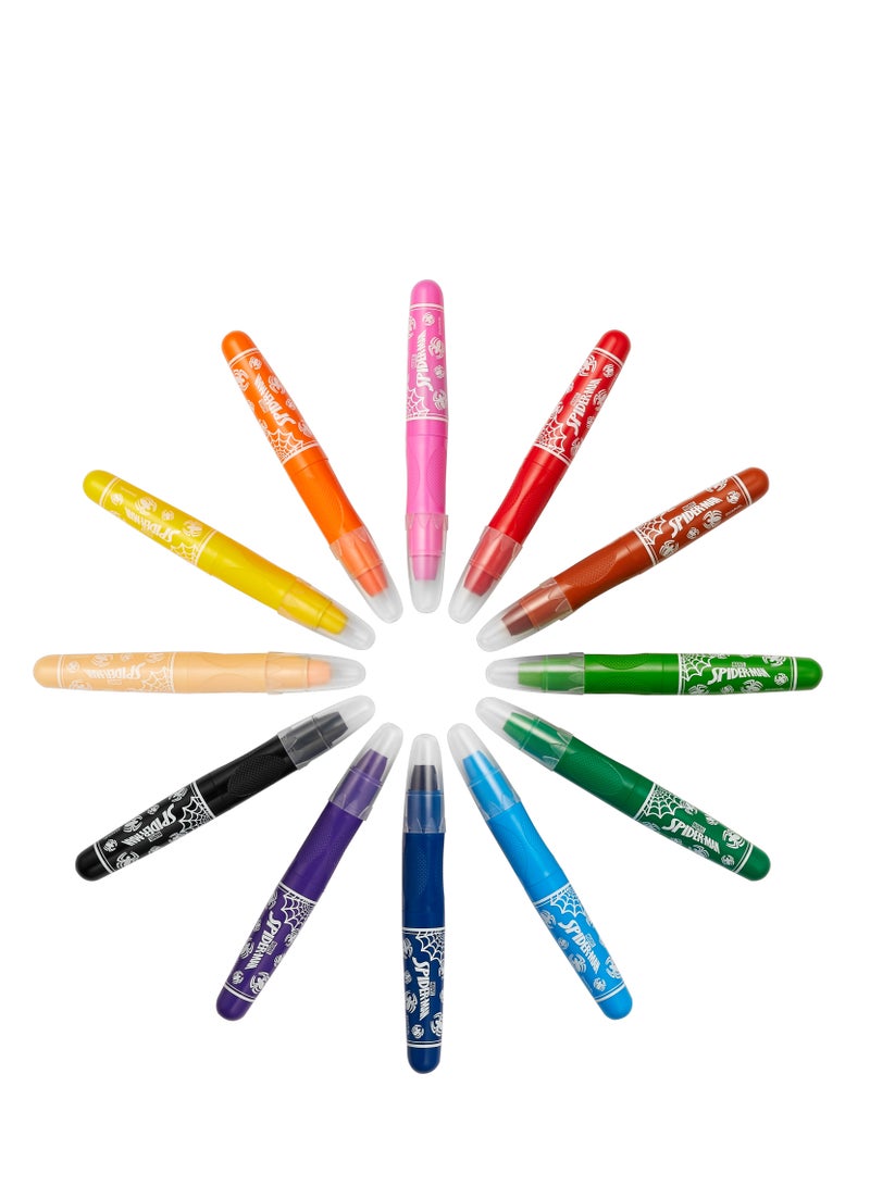 MARVEL Spider Man Gel Crayons - Image 4