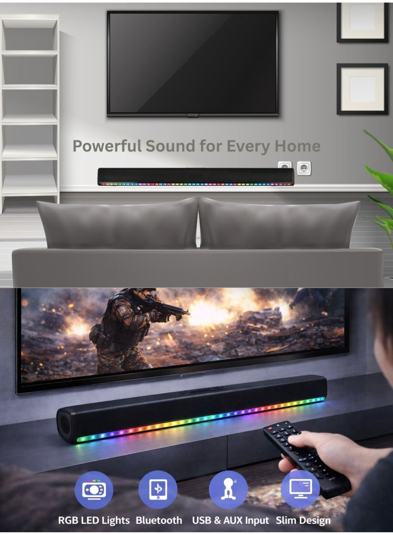 Samsung 55 Inch QLED Q8F 4K Samsung Vision AI Smart TV (2025) +  2.0 Channel Portable Soundbar With Built In Battery & LED Lights | Tizen OS QLED Smart TV (International Model) Q4 AI Processor, HDR10+, Color Booster Pro, YouTube, Netflix, Prime Video, HDMI x3, USB x2 55Q8F+SOUNDBAR Black - Image 3