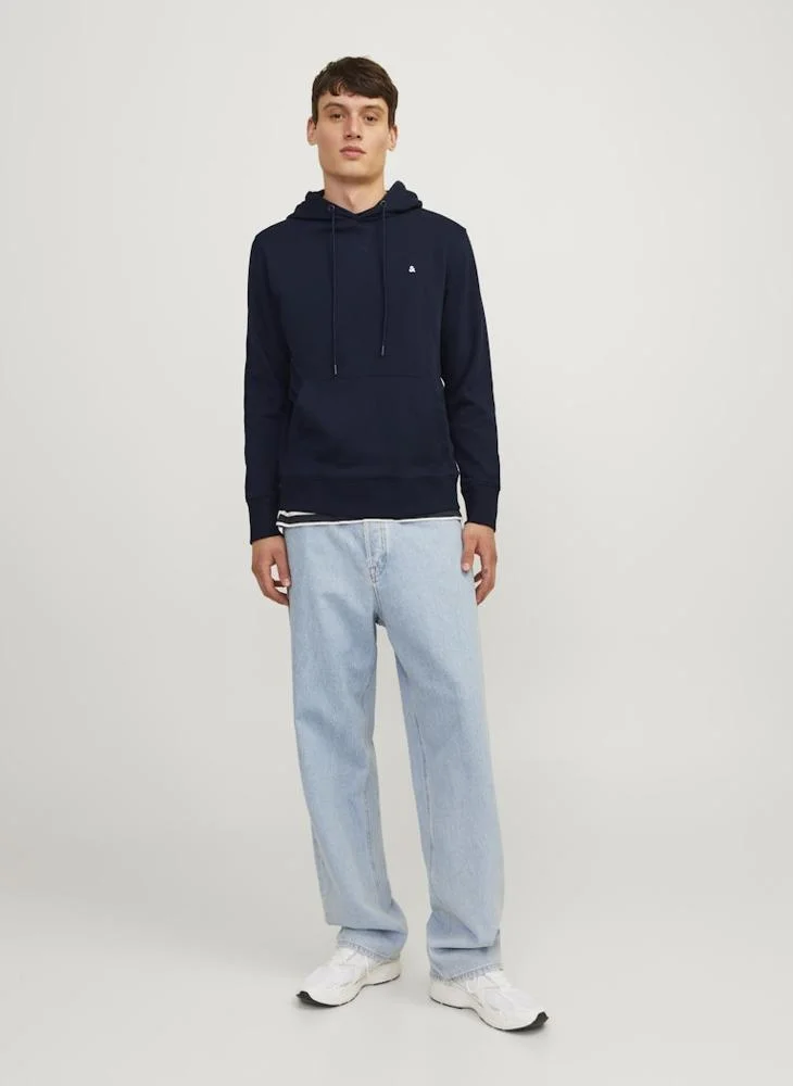 JACK & JONES Graphic Print Pull Over Hoodie