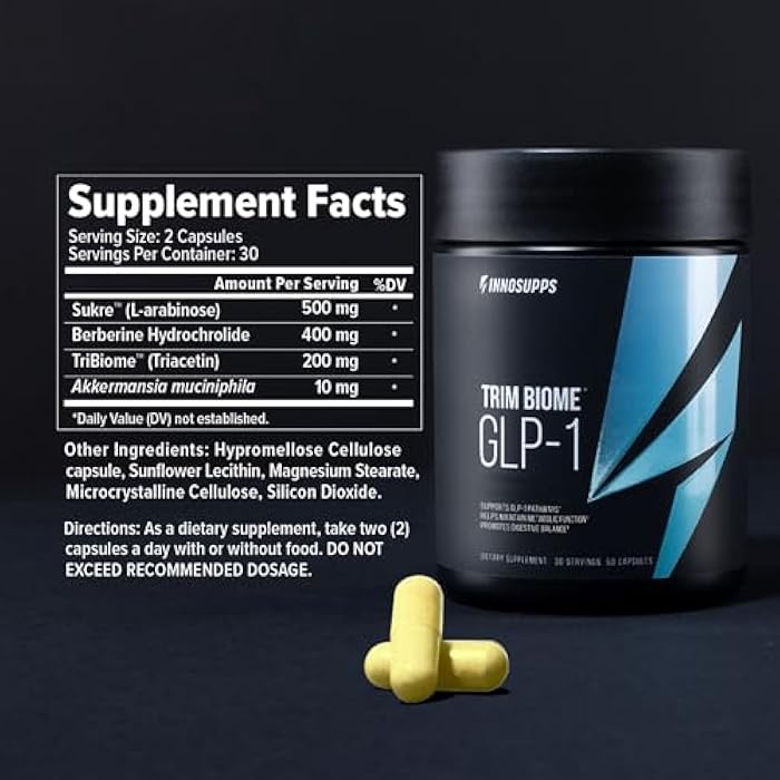 inno supps trim biome glp-1 reviews INNOSUPPS InnoSupps Trim Biome™ GLP-1 | Gut Health + Metabolic Support* |  Prebiotic + Probiotic + Postbiotic | Akkermansia + Berberine | 60 Capsules.  30 Servings | Best Price Bahrain