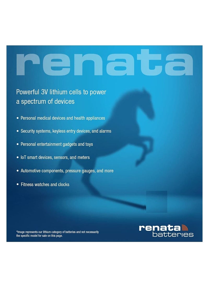 Renata - Renata Cr1616 3v Lithium Battery pack of 5 - Image 1