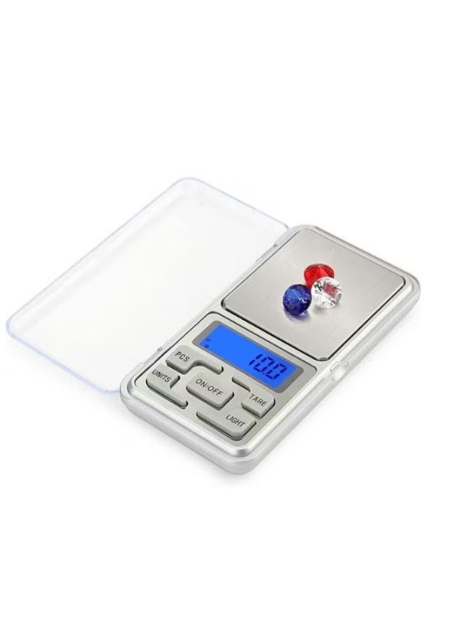 500g/0.01g Portable Digital Scales, Gold Jewelry Scales, Mini Pocket Digital Scales, Precision Electronic Balance Scales for Gold, Silver, Supplements, Coins, High Accuracy, Battery Powered