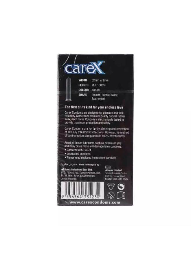 Carex Classic Natural Condoms- Pack of 12pcs - Image 2