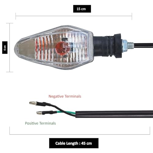 VTRUST Blinker Indicator Assembly for TVS Star City Plus – Set of 2 (Left + Right) - Image 5