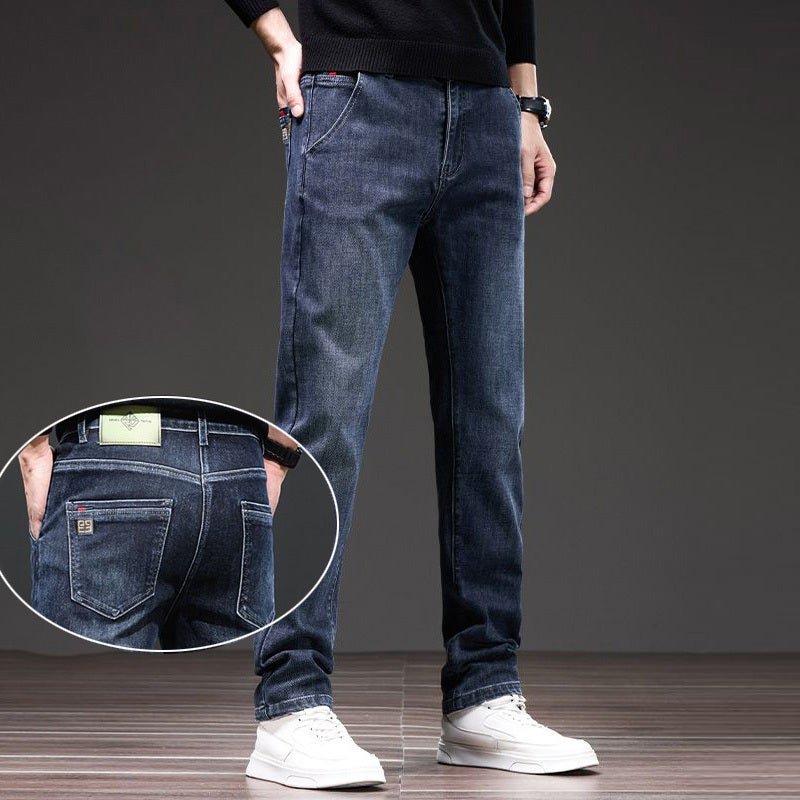 Unisex Casual Daily Denim Jeans - Image 2