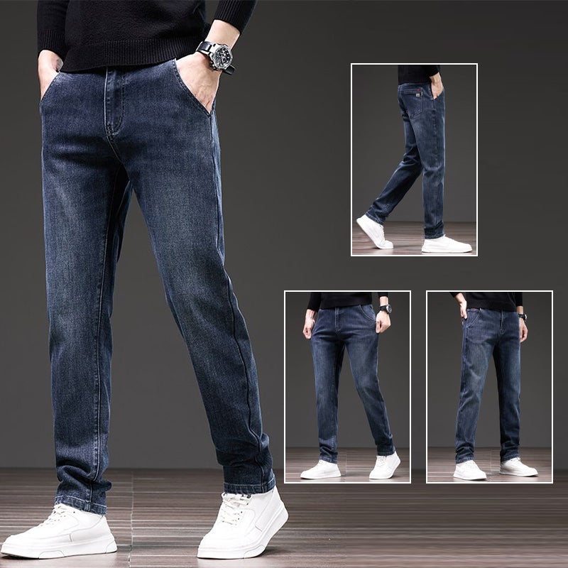 Unisex Casual Daily Denim Jeans - Image 4