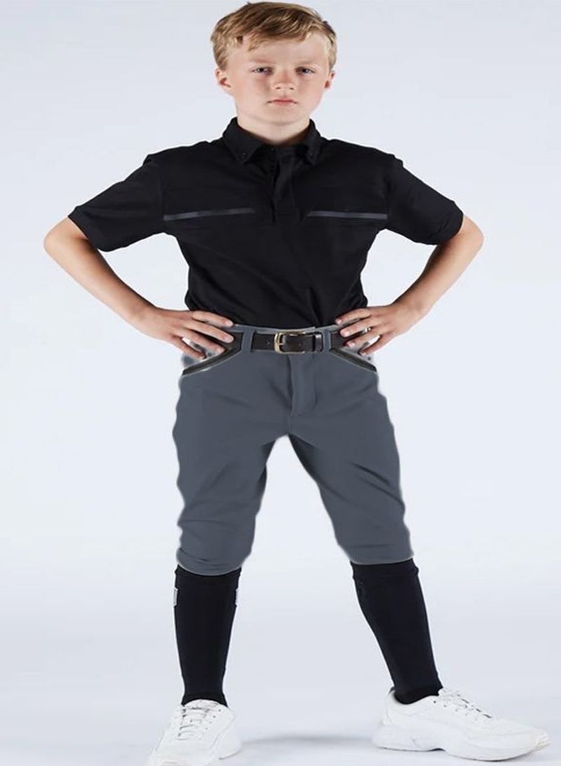 general Boy's Knee Silicone Equestrian Pants - Image 3