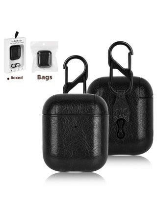 For Apple Bluetooth Headset Protective Case Airpods Pro Leather Case AppleAirpods432 Generation Headphone Case-Color:Black Back Buckle-Applicable Model:Airpods 4 Bags - pzsku/ZD830376E3D4BECABAE29Z/45/1746225878/9c954bfd-6c23-4c72-9b30-e89094b19f12
