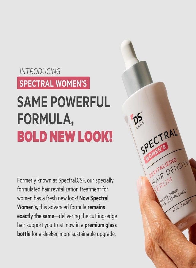 DS LABORATORIES DS Labs Spectral Women's Formally Spectral.CSF - Hair Density Serum for Women, Thickening, Strengthening, Volumizing, Fuller-Looking Hair, 60mL, Packaging May Vary (Pack of 3) - Image 3