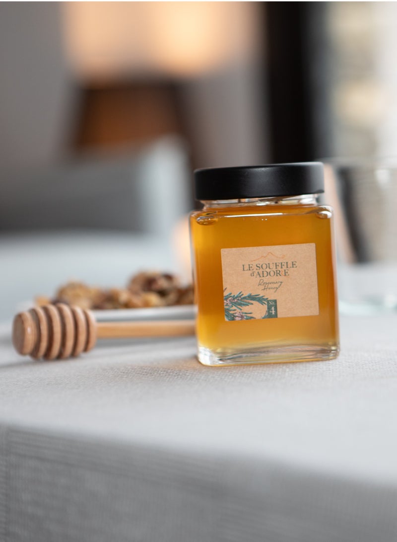 Le Souffle d'Adore Premium Rosemary Honey 100% Natural in Glass Jar 250g | Le Souffle d'Adore - Image 5