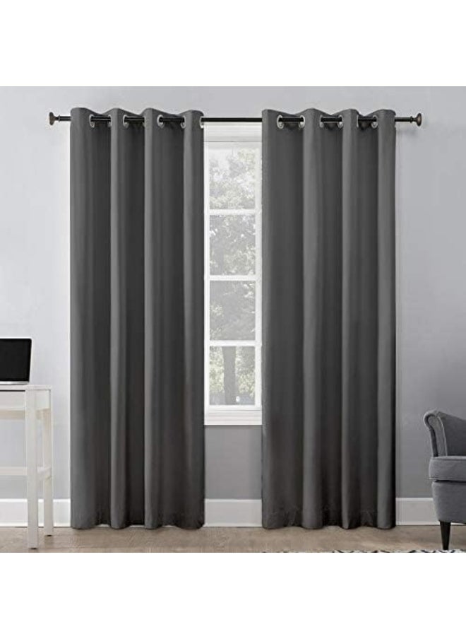 MOONCEE 1 PCs 100% Blackout Curtains & Drapes for Bedroom Thermal Curtains Grommet Noise Reducing Room ening Solid Window Panels Heat, Light Blocking Curtains - pzsku/ZD83048400BE037574984Z/45/_/1726654379/1a86c179-b165-43b8-8ed0-94f4726bf576