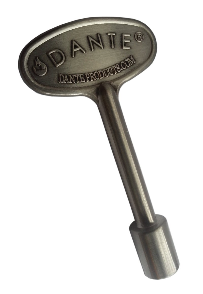 Dante Products Universal Gas Valve Key, 3-Inch, Pewter - Image 1